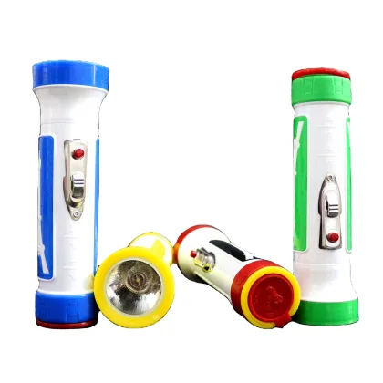 Solar Camping Torch Tiger Fire Flashlight