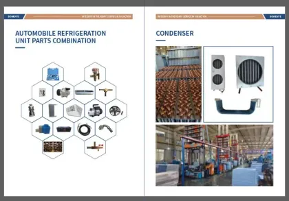 Copper Coil Tube Air Cooled Condenser for Refrigeration Units