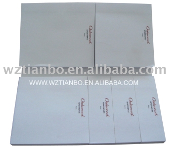 sticky memo pad