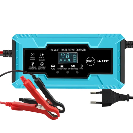 12V 8A 10A Pulse Repair Smart Fast Charger for Lead-Acid Batteries