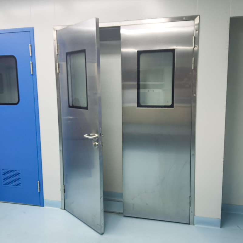 stainless steel clean room doors 4