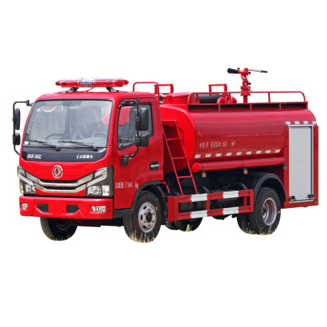 Search Engine Title: Dongfeng D6 Round Tank Fire Sprinkler Emergency Rescue Vehicle - Dual Purpose for Firefighting and Road Cleaning
