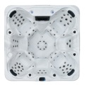 Smart large capacity hot tub for 7-person