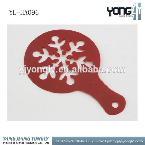 Yongly Coffee Stencils Latte Art Cappuccino decorating tools
