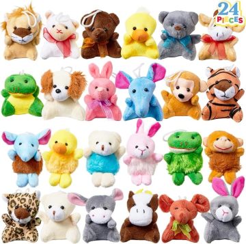 Mini Plush Animal Party Favors