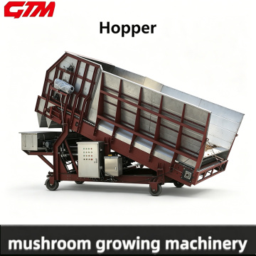 Machines de culture de champignons avec système de trémie