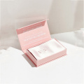 Custom Pink Magnetic Girls' Clothing Scarf Packaging Box