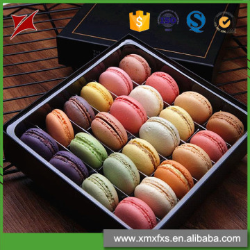 Nice Design macarons box with a luxury outlook and beauty inner plastic blister
