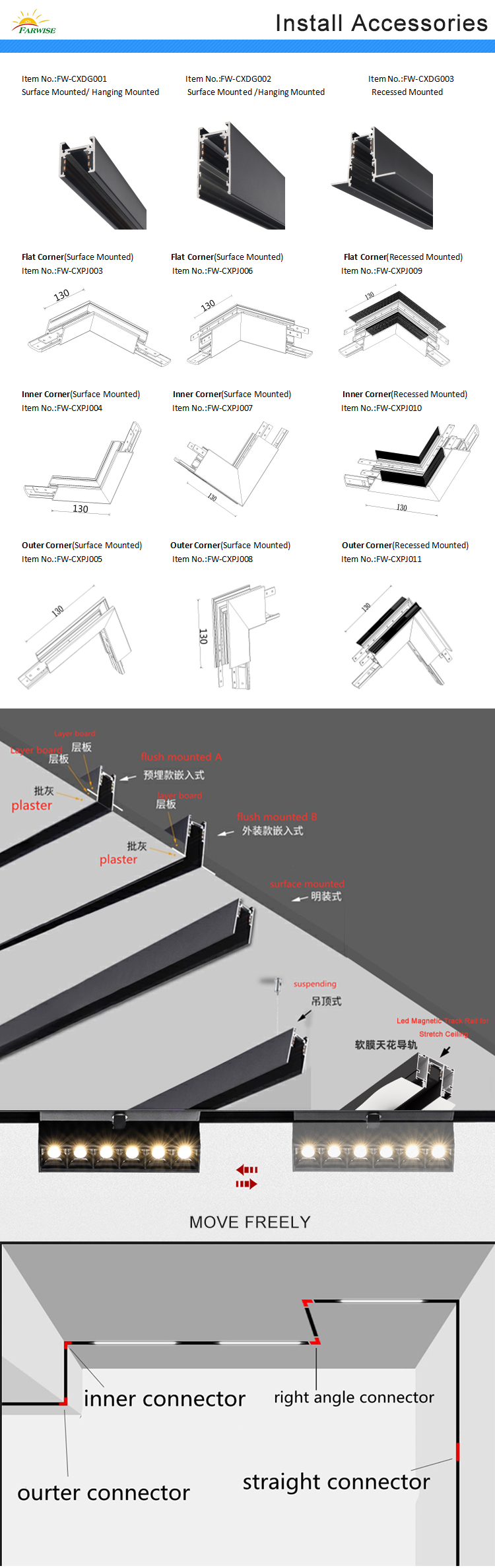 Magnetic Track Lighting System 9