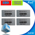 Custom 3d Barcode Security Label Sticker