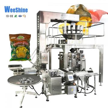 Machine d&#39;emballage de chips verticale en sac complet complet