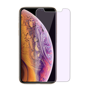 IPhone XS için 2.5D Anti-Mavi Işık Ekran Koruyucu