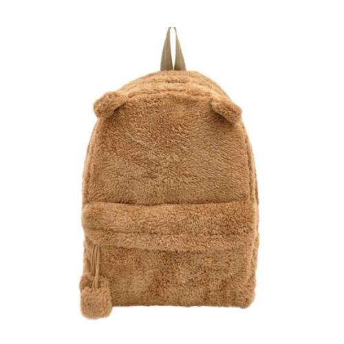 CUTE BEAR PLUSH BACKPACK-0