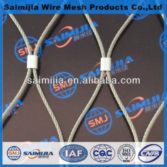 304 Steel sleeve rope mesh Low price, high quality