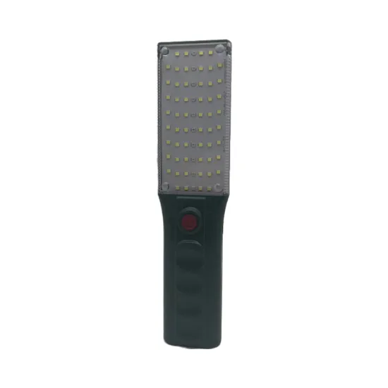 Goldmore2 Magnetic Handheld Work Light with Hook - Red and Blue Warning Lights for Garage Workshop