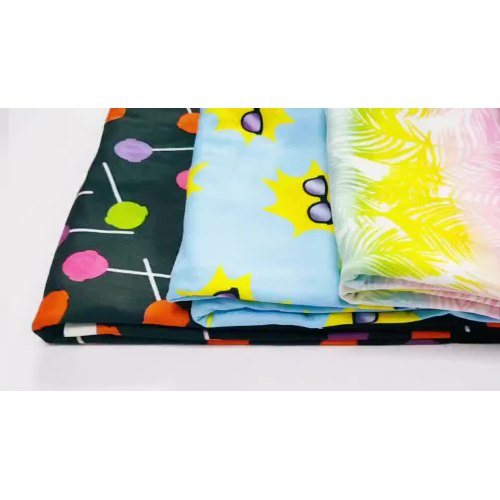 China Anti-wrinkle Digital Printing Double Brushed Poly DBP Fabric Factory