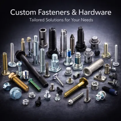 Durable Zinc Coated Thumb Screws with Wing Bolts