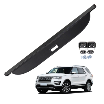 Heck einversteifbare Kofferraum-Frachtabdeckung für Ford Explorer 2013-2019
