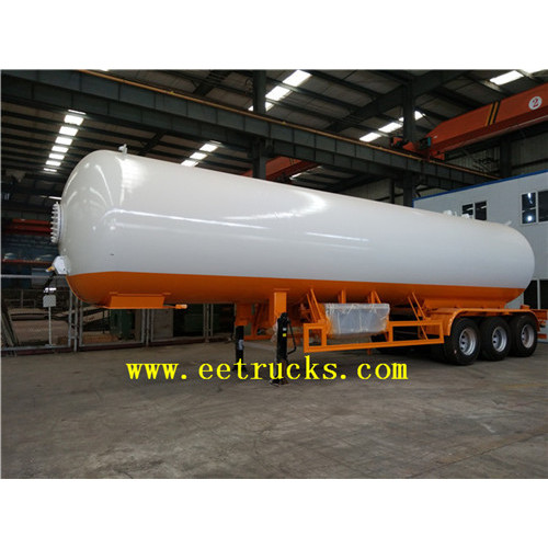 Trục vận chuyển bằng LPG 3 trục LPG Propylene Trailer