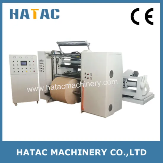 High Speed Paper Cup Slitting Rewinding Machine