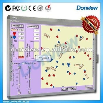 The 85 Inch Virtual Whiteboard /Interactive Whiteboard With CE,FCC and RoHS certified
