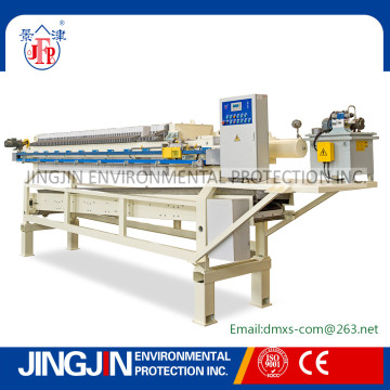 fully automatic hydraulic sludge filter press