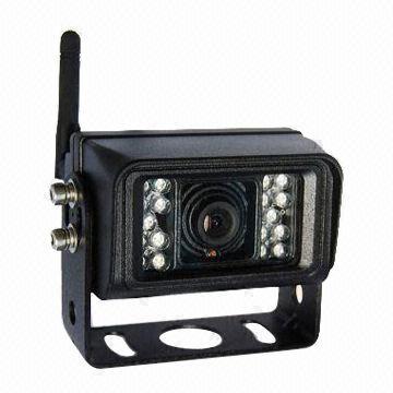 Rearview Camera, 1/3" Sharp CCD, Waterproof, Wireless CCTV IR Day/Night Vision, Car Security Camera