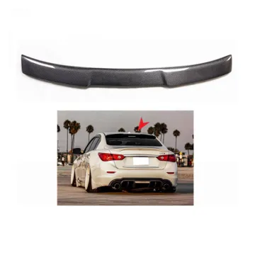 Carbon Fiber Roof Spoiler for INFINITI Q50 2014-2021 M Style Wing Spoiler