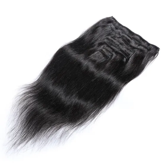 SPARK 100% Russian Human Remy Hair Clip ins Wholesale Invisible Seamless Clip in Hair Extension Human Hair
