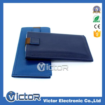 OEM logo many sizes universal wallet phone case for iphone 7 wallet case