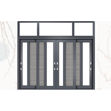 Customizable Aluminum Slide Windows in Dark Tinted Style