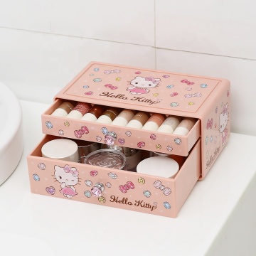 Hello Kitty PP Stapelbare kosmetische Speicherbehälter