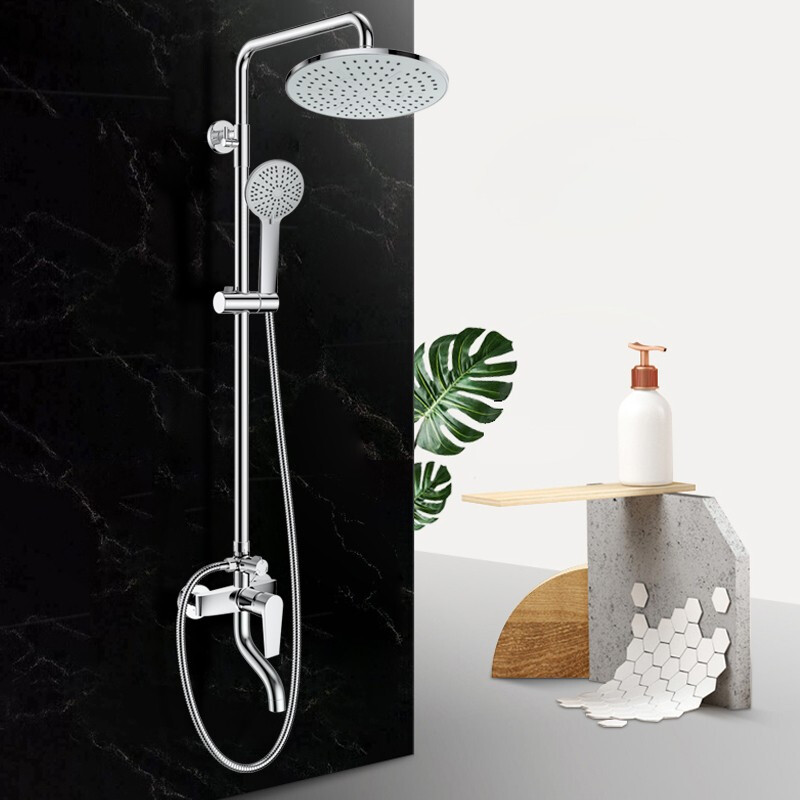 Hot Selling 3-function Hot Cold Chrome Bathroom Shower