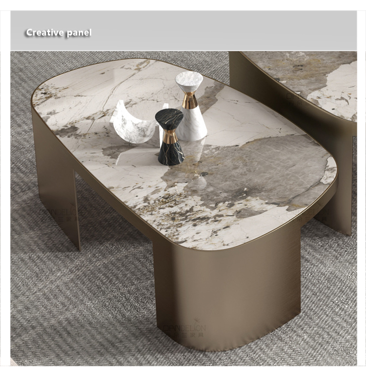 Fashion minimalist Italian luxury modern coffee table