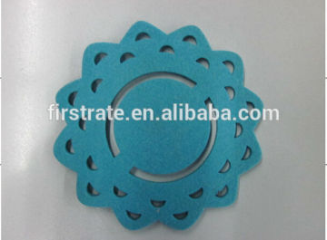 Colorful fancy cup mat