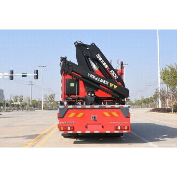HOWO fire rescue truck with crane fire truck