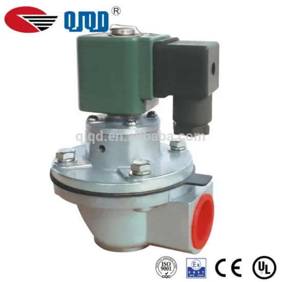DN20-DN76 Right Angle Pulse Solenoid Valve With Aluminium Alloy Body