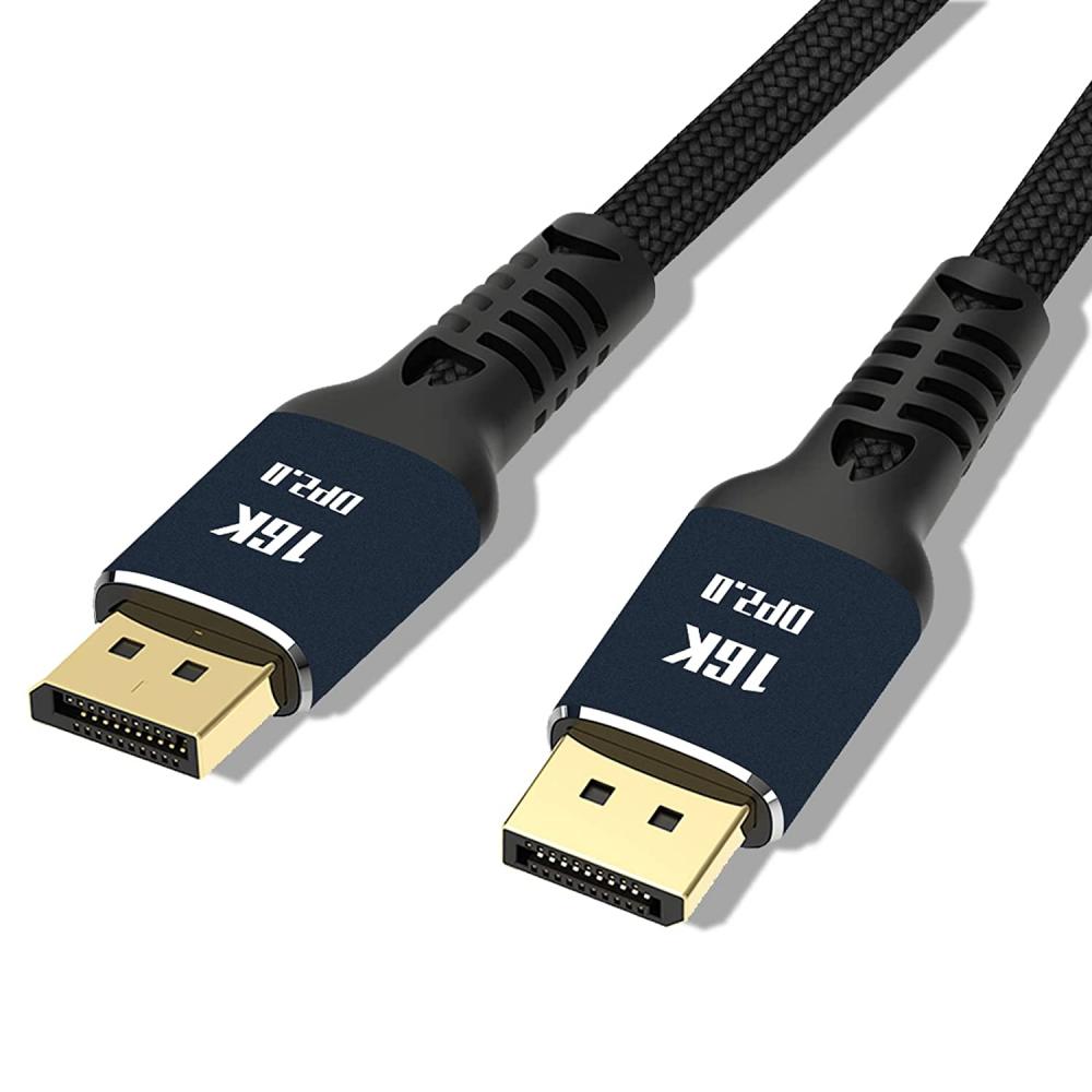 16K DisplayPort to Displatport 2.0 Cable