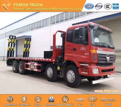 FOTON Auman 8x4 machinery transport truck