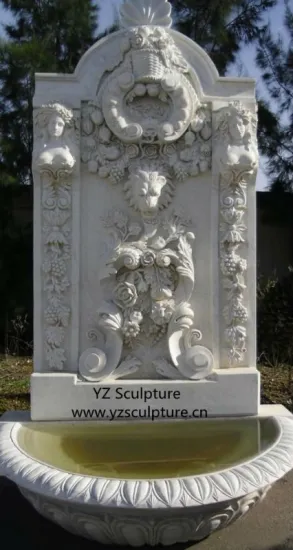 Lion Head Outdoor Wall Fountain (WFT125)