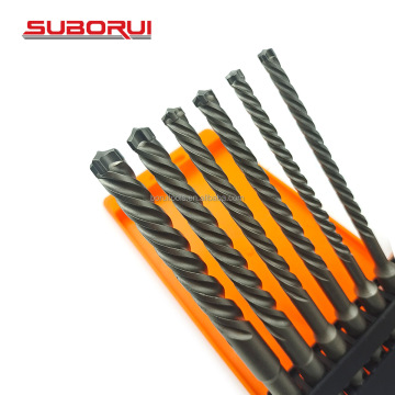 SUBORUI Tungsten Carbide Cross Tip SDS Plus Hammer Drill Bits for Hard Stone, Marble, Wall, and Concrete