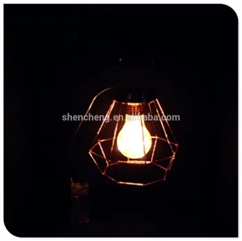 led christmas light novel design iron lampshade home decoration