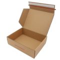 Scatole di carta ondulate e -eCommerce Logo personalizzate