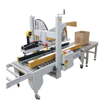 Price of Automatic Top-Bottom Drive Belt Adhesive Tape Carton Box Sealing Packaging Machines