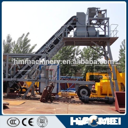 portable ready mix concrete batch plant