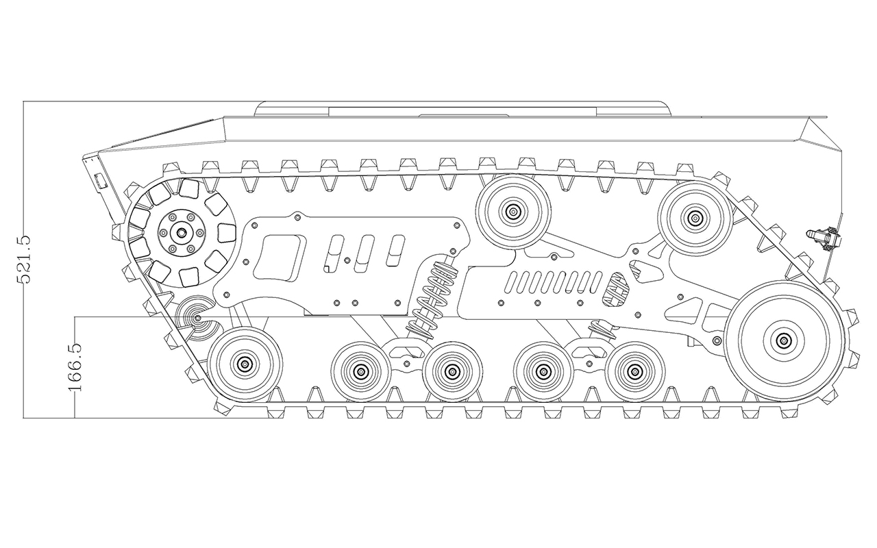 Crawyer Type Vehicle