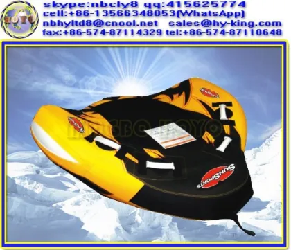 Inflatable water towables , pvc water tubes covers, towable tube