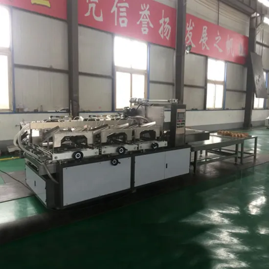 Automatic cardboard partition assemble machine
