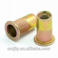 Competitive Price Flat Head Knurled Rivet Nut M4 -M8
