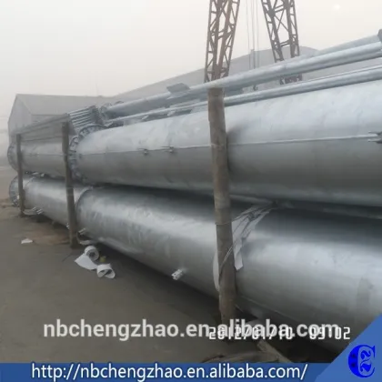 steel tower, tubular tower, GSM telecom tower, antenna tower